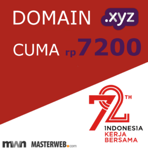 PROMO KEMERDEKAAN DOMAIN TURUN HARGA!