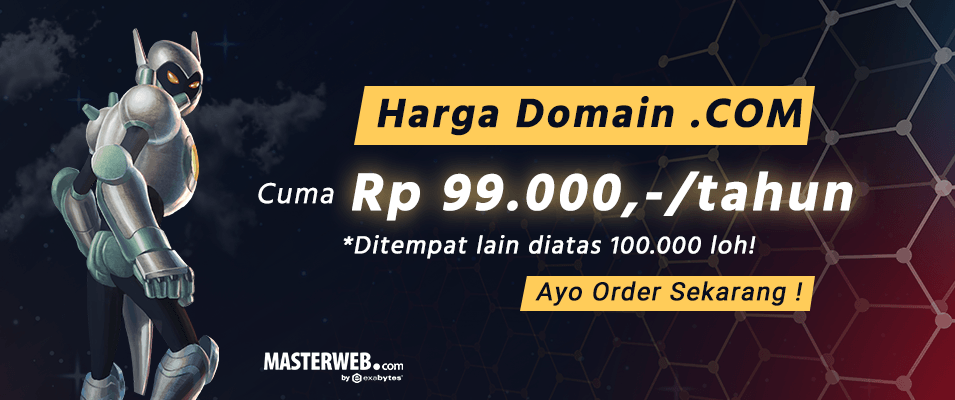 harga domain .com murah